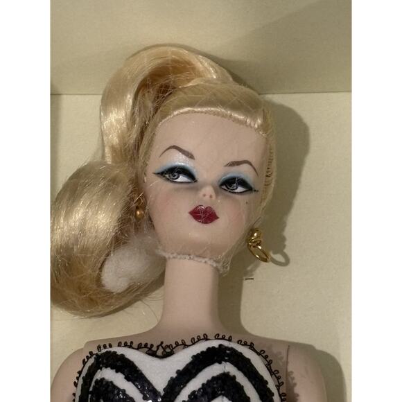 Barbie Fashion Model Collection Debut Doll Gold Label 50th Anniversary N5006 Box - Picture 1 of 15